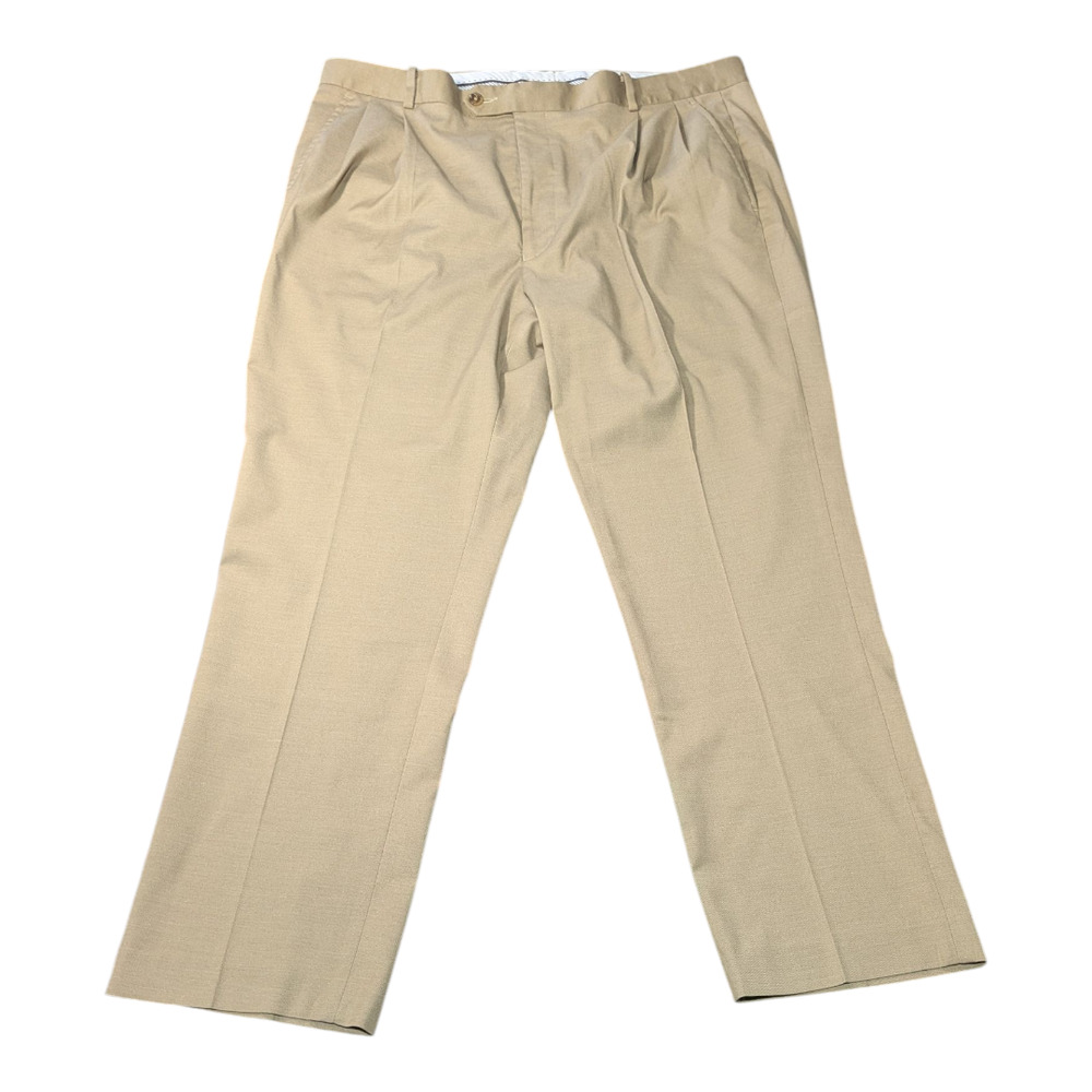 Daniel Cremieux Signature Collection Men's Beige Dress Pants EUC Size 38 x 30